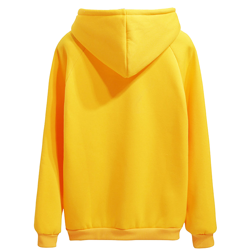 Plain Yellow Hoodies